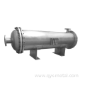 Zirconium tube shell heat exchanger